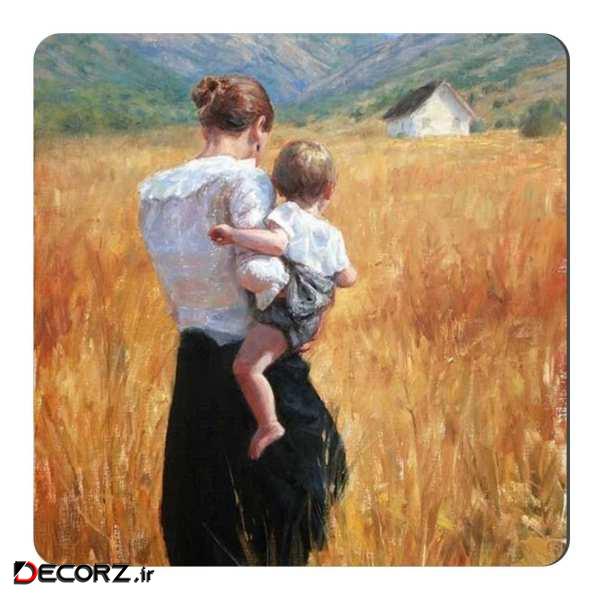 مگنت طرح مادر و کودک و گندم زار کد wmg783 مگنت طرح مادر و کودک و گندم زار کد wmg783