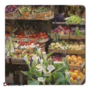 مگنت طرح میوه فروشی کد wmg1185