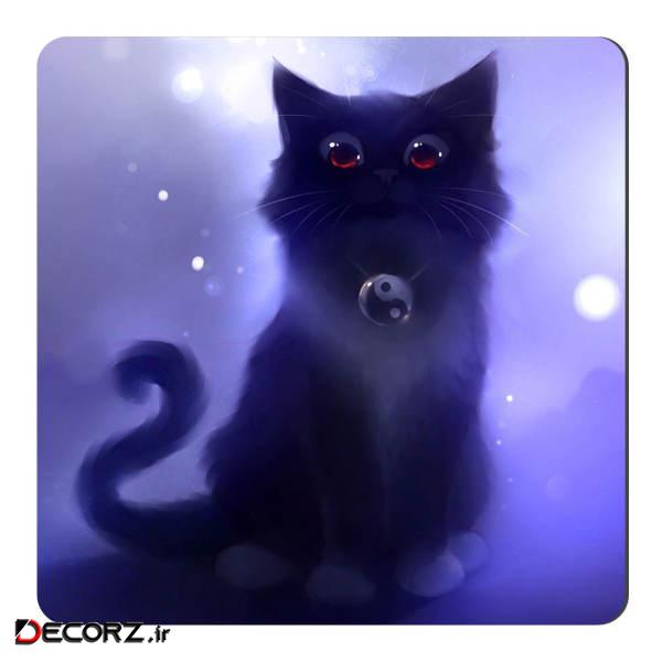 مگنت طرح نقاشی بچه گربه کد NIM106