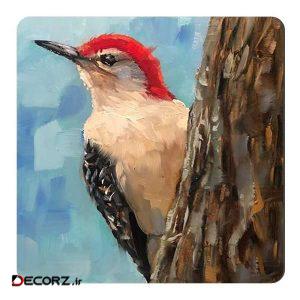 مگنت طرح نقاشی دارکوب کد wmg775