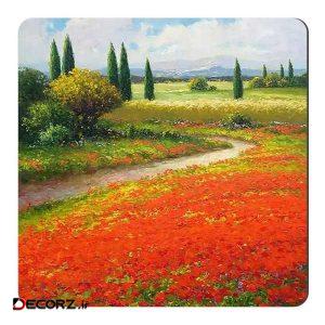 مگنت طرح نقاشی مزرعه و دشت گل کد wmg780