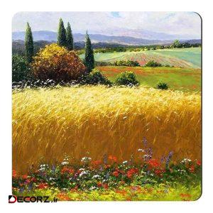 مگنت طرح نقاشی مزرعه گندم کد wmg782