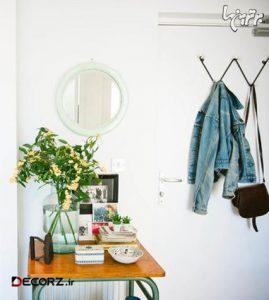 نکاتی برای مرتب شدن راهروی ورودی خانه نکاتی برای مرتب شدن راهروی ورودی خانه