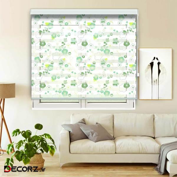    پرده زبرا مدل TO-14 سایز 160x180 سانتی متر