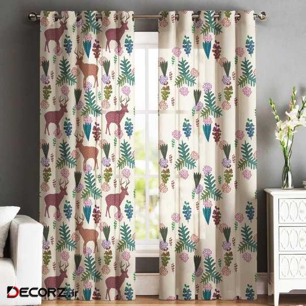 پرده شمسه نگار مدل M 520 سایز 140x300 سانتی متر پرده شمسه نگار مدل M 520 سایز 140x300 سانتی متر