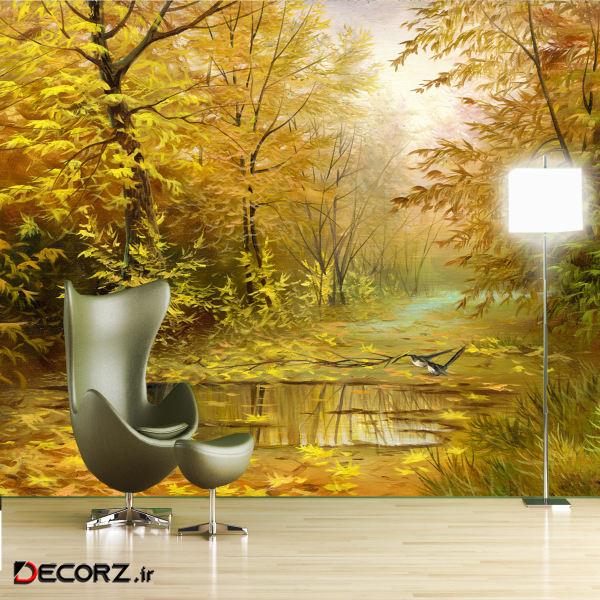 پوستر دیواری طرح جنگل کد FOTOZ 208