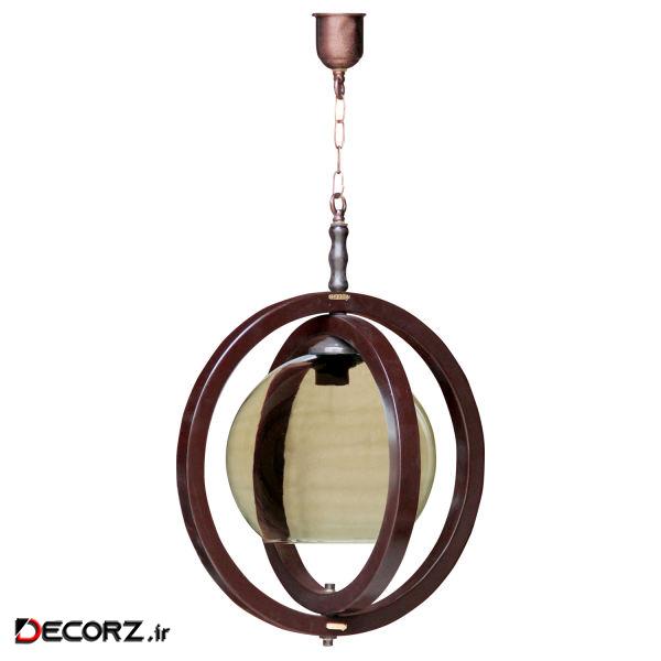 چراغ آویز چوبین کد 21/1 چراغ آویز چوبین کد 21/1