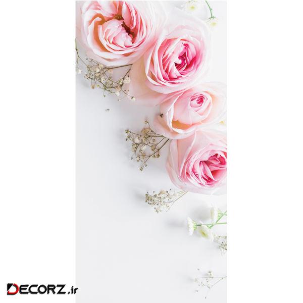  استیکر شیشه مدل flower 