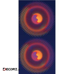 استیکر شیشه مدل تابان کد ۰۱