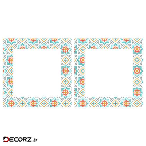 استیکر کلید و پریز گراسیپا طرح سنتی کد 01 بسته 2عددی استیکر کلید و پریز گراسیپا طرح سنتی کد 01 بسته 2عددی
