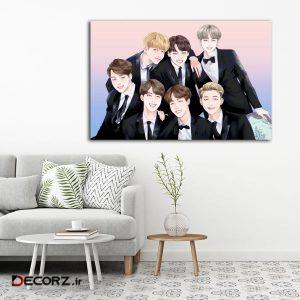 تابلو شاسی طرح BTS کد ۲۱