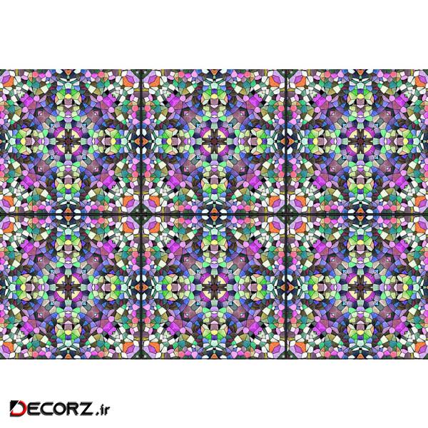 تایل سقفی آسمان مجازی طرح هزار رنگ کد 309 سایز 60x60 سانتی متر مجموعه 6 عددی تایل سقفی آسمان مجازی طرح هزار رنگ کد 309 سایز 60x60 سانتی متر مجموعه 6 عددی