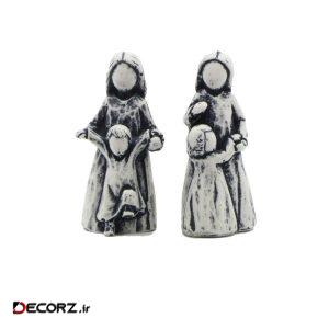 مجسمه طرح مادر و فرزند مجموعه دو عددی مجسمه طرح مادر و فرزند مجموعه دو عددی