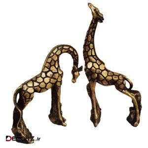 مجسمه لیلپار طرح زرافه مدل DKA-6009 B مجموعه ۲ عددی مجسمه لیلپار طرح زرافه مدل DKA-6009 B مجموعه ۲ عددی
