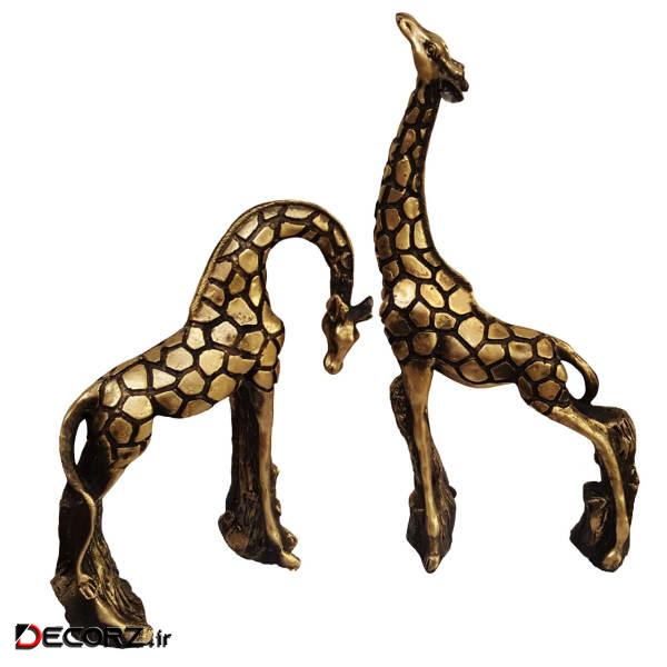 مجسمه لیلپار طرح زرافه مدل DKA-6009 B مجموعه 2 عددی مجسمه لیلپار طرح زرافه مدل DKA-6009 B مجموعه 2 عددی