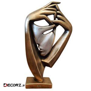 مجسمه لیلپار طرح ماسک مدل DKH-7232 B مجسمه لیلپار طرح ماسک مدل DKH-7232 B