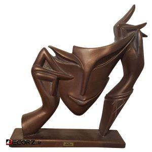 مجسمه لیلپار طرح ماسک مدل DKH-7233 P مجسمه لیلپار طرح ماسک مدل DKH-7233 P
