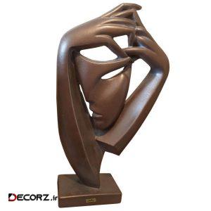 مجسمه لیلپار طرح ماسک مدل DKH7232 P مجسمه لیلپار طرح ماسک مدل DKH7232 P