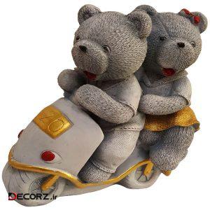 مجسمه لیلپار طرح موتور سوار مدل DKA-6021 T مجسمه لیلپار طرح موتور سوار مدل DKA-6021 T