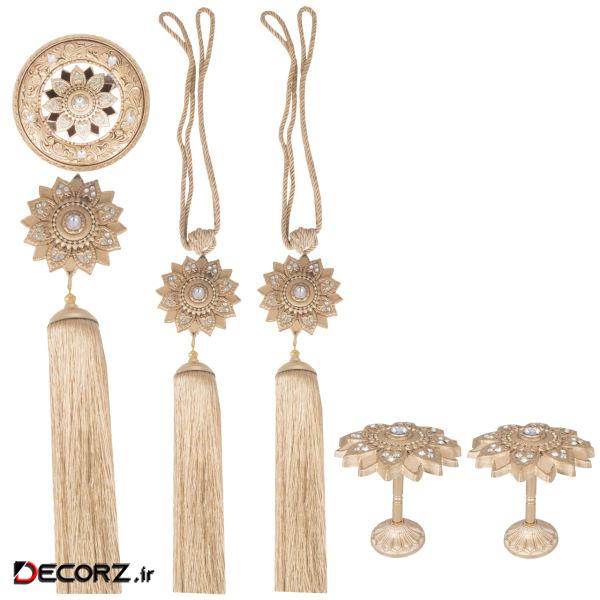ملزومات پرده مدل SH-11 کد 354 مجموعه 5 عددی ملزومات پرده مدل SH-11 کد 354 مجموعه 5 عددی