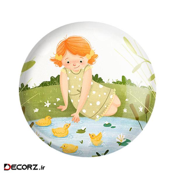 مگنت خندالو طرح دخترونه کد 5896 مگنت خندالو طرح دخترونه کد 5896