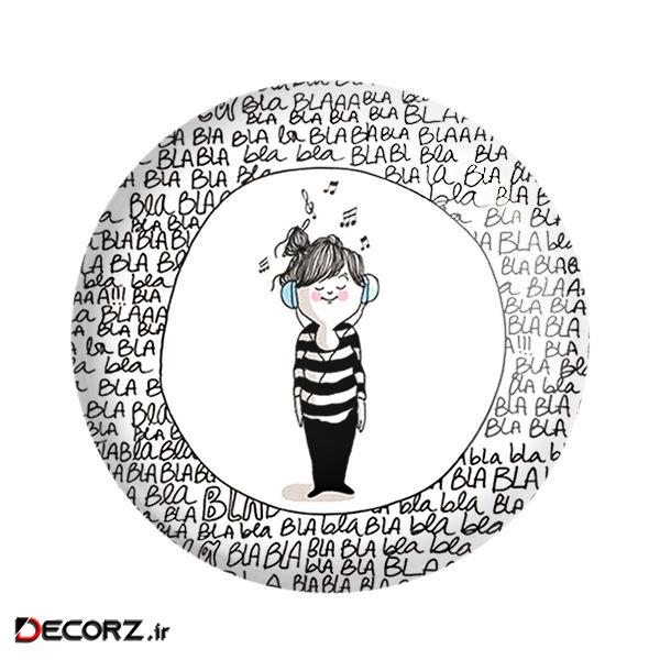 مگنت خندالو طرح دخترونه کد 5898 مگنت خندالو طرح دخترونه کد 5898