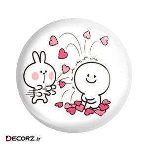 مگنت خندالو طرح عاشقانه کد ۵۹۱۷