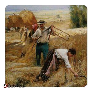 مگنت طرح نقاشی فصل درو کد wmg1361