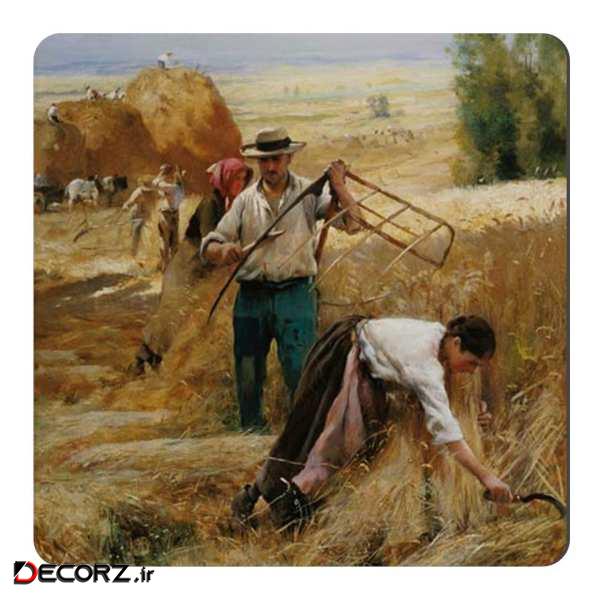 مگنت طرح نقاشی فصل درو کد wmg1361 مگنت طرح نقاشی فصل درو کد wmg1361