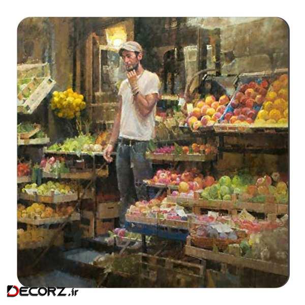 مگنت طرح نقاشی میوه فروش اروپایی کد wmg1347 مگنت طرح نقاشی میوه فروش اروپایی کد wmg1347