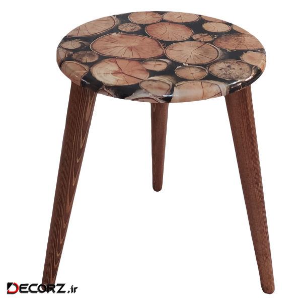 میز عسلی طرح درخت