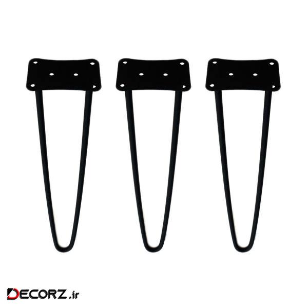 پایه میز عسلی مدل LEG-3601 بسته 3 عددی پایه میز عسلی مدل LEG-3601 بسته 3 عددی
