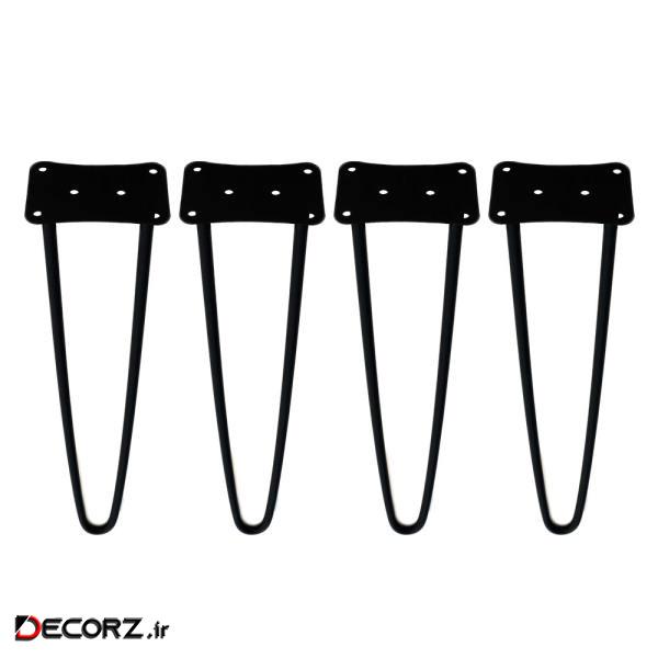 پایه میز عسلی مدل LEG-3601 بسته 4 عددی پایه میز عسلی مدل LEG-3601 بسته 4 عددی