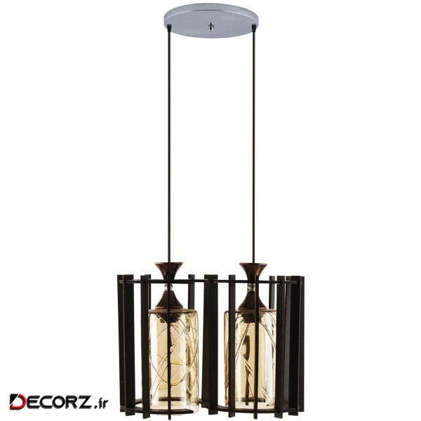چراغ آویز طرح S کد DLT-1500/2