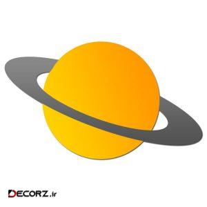 چراغ خواب دیواری طرح زحل