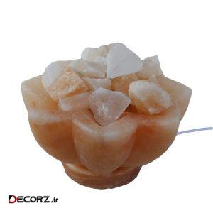 چراغ خواب سنگ نمک طرح ستاره کد ۰۱