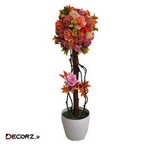گلدان به همراه گل مصنوعی دکوفلاورز مدل ۵۵۶ گلدان به همراه گل مصنوعی دکوفلاورز مدل ۵۵۶