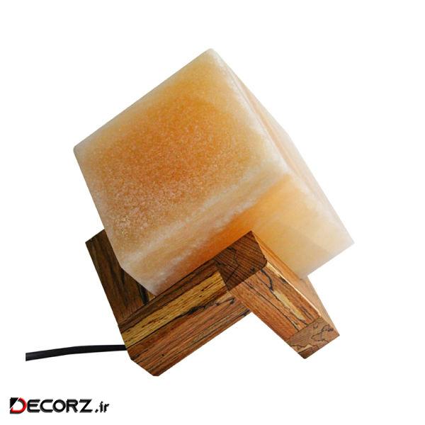 آباژور سنگ نمک طرح پازل PaP01 آباژور سنگ نمک طرح پازل PaP01