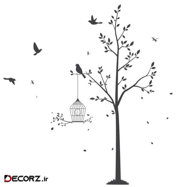 استیکر سالسو طرح Spring Tree