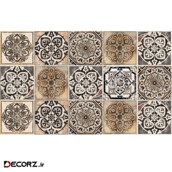 استیکر کاشی مدل خاک عشق مجموعه 15 عددی استیکر کاشی مدل خاک عشق مجموعه 15 عددی