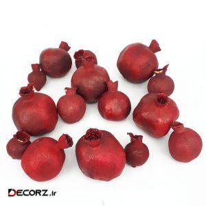 انار خشک شده مدل یلدا بسته ۱۲ عددی