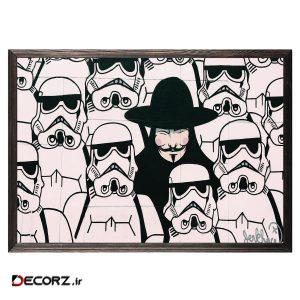 تابلو آتینو طرح Star wars تابلو آتینو طرح Star wars