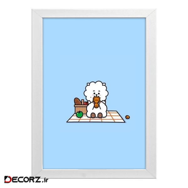 تابلو طرح bts bt21 کد T182