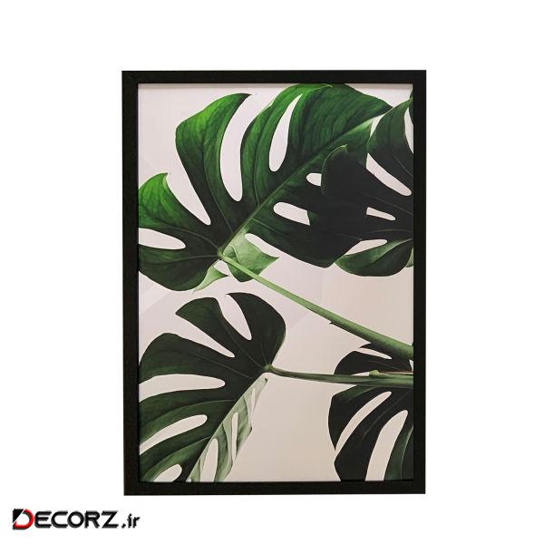 تابلو طرح برگ انجیری کد 215106w1 تابلو طرح برگ انجیری کد 215106w1