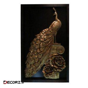 تابلو طرح طاووس مدل ستونی کد S01