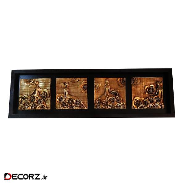 تابلو طرح عروس گلستان کد S34 تابلو طرح عروس گلستان کد S34