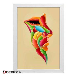 تابلو طرح نقاشی کد T208