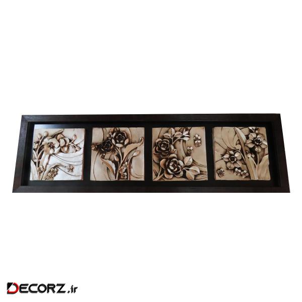 تابلو طرح گل و خانه کد S33 تابلو طرح گل و خانه کد S33