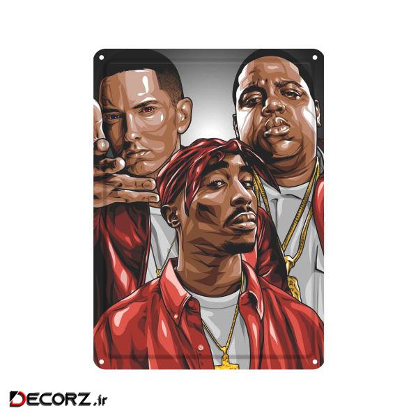 دیوارکوب مدل توپاک بیگی امینم کد s 578 tupac eminem دیوارکوب مدل توپاک بیگی امینم کد s 578 tupac eminem