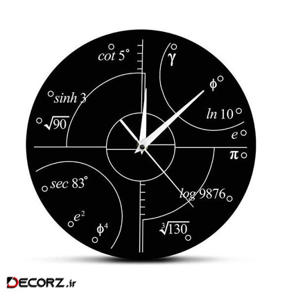 ساعت دیواری دکونوشاپ طرح زاویه ساعت دیواری دکونوشاپ طرح زاویه
